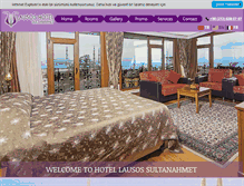 Tablet Screenshot of hotellausos.com